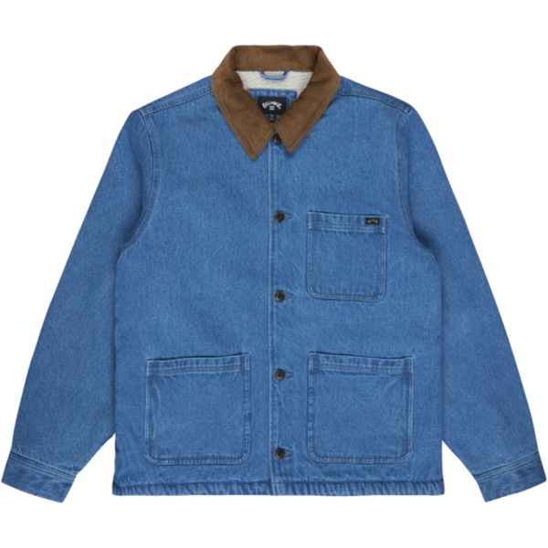 2026 Billabong Mens Chore Jacket EBYJK00150 - Bleach